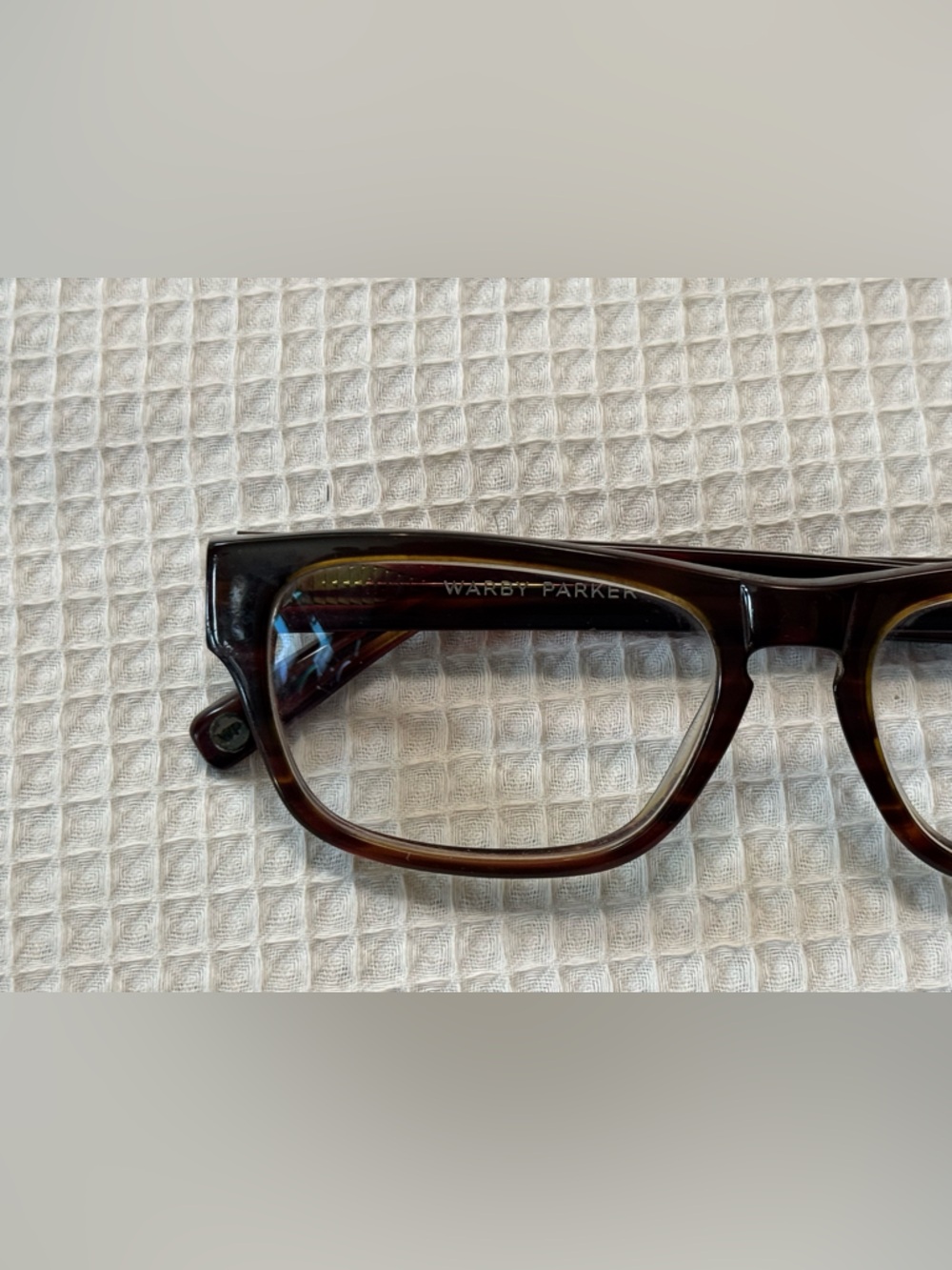 Warby Parker Classic Rectangular Tortoiseshell Eyeglass Frames